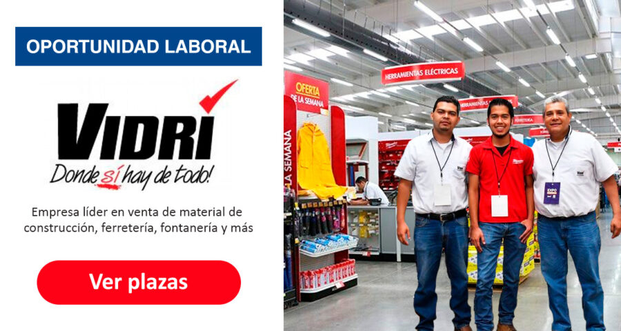Almacenes Vidri tiene nuevas oportunidades laborales para ti | Conócelas aquí