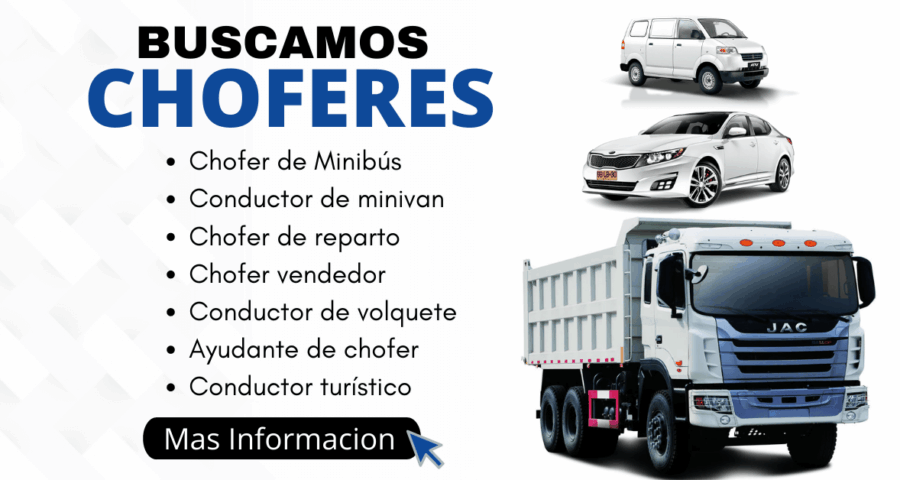 Área de transportes - busca Choferes