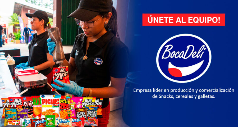Bocadeli, empresa líder en industria alimenticia ofrece nuevas plazas con y sin experiencia