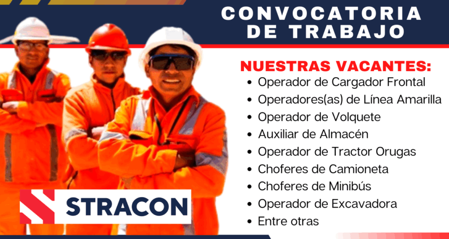 Bolsa de trabajo en Stracon: Únete a nuestro equipo de talentos!