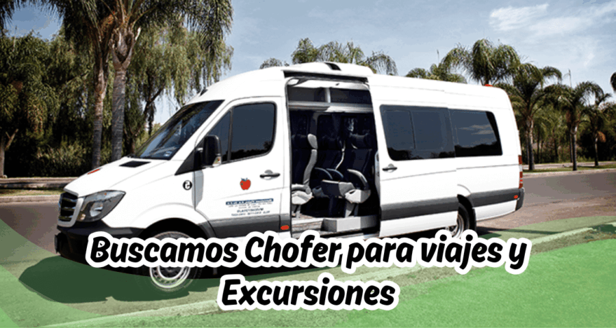 Buscamos Chofer para viajes o excursiones