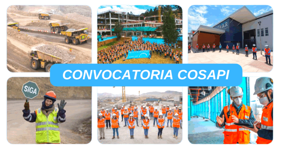 Buscas trabajo en el sector Construcción y Minería? Únete a nuestro equipo de talentos Cosapi