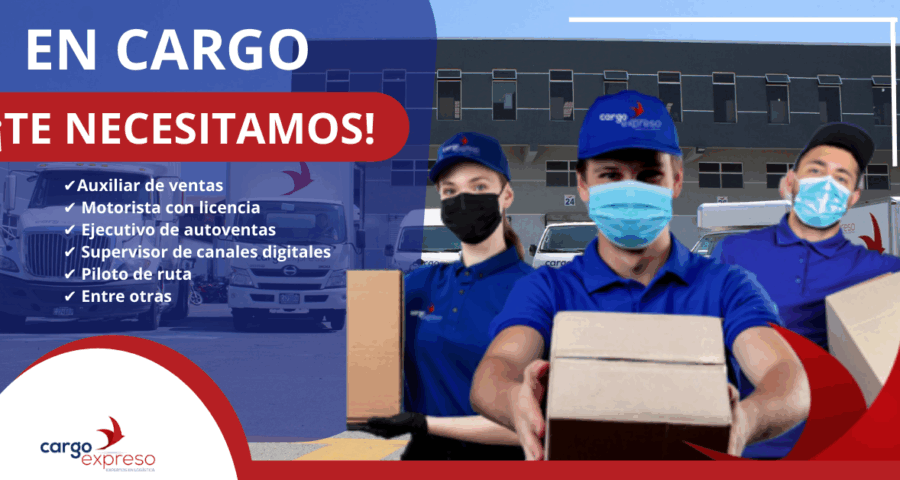CARGO EXPRESO -Cuenta con vacantes atractivas