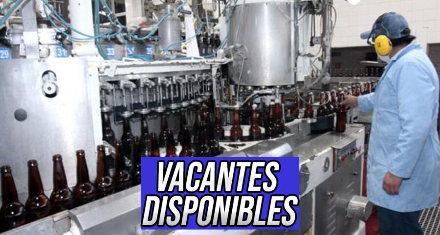 CERVECERÍA NACIONAL TIENE 26 VACANTES DISPONIBLES