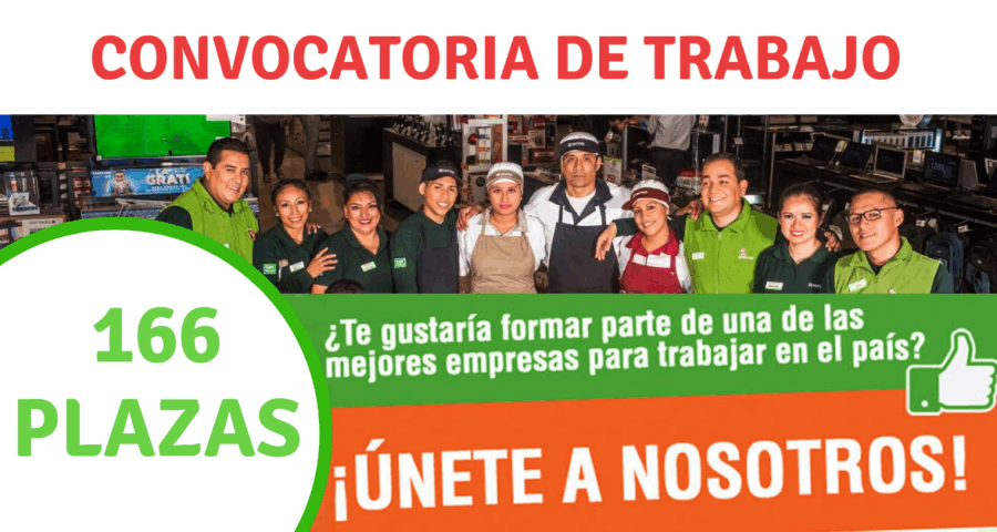 CONVOCATORIA LABORAL EN IMPORTANTE HIPERMERCADOS TOTTUS INTERNACIONAL