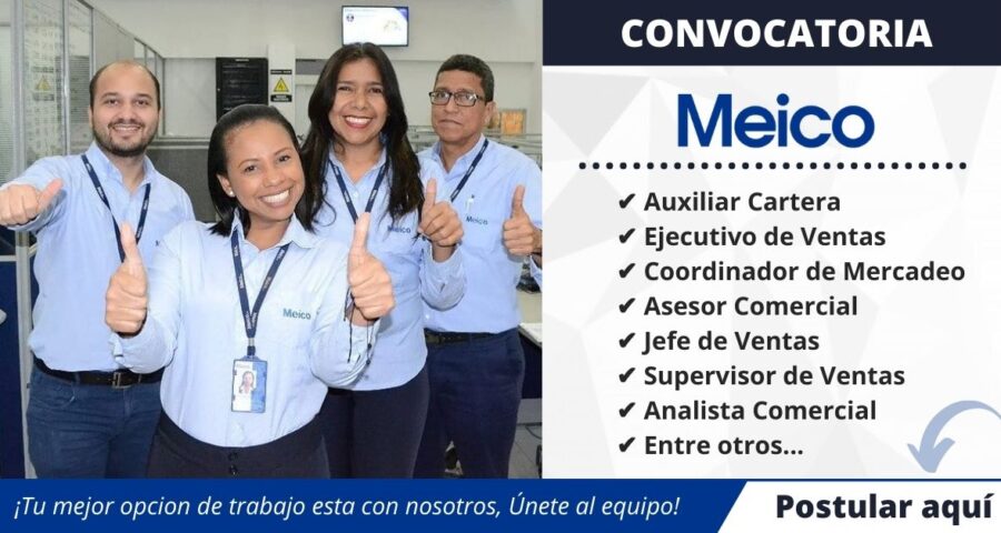 CORPORACION MEICO – Inicia proceso de seleccion