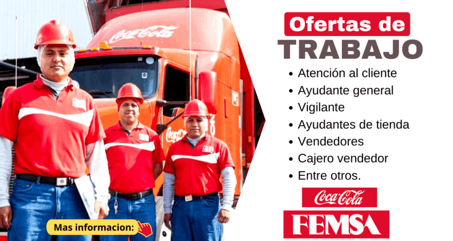 Coca Cola FEMSA convoca a nuevo personal