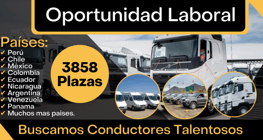 Convocatoria De Trabajo Para Conductores Talentosos En Diferentes Empresas