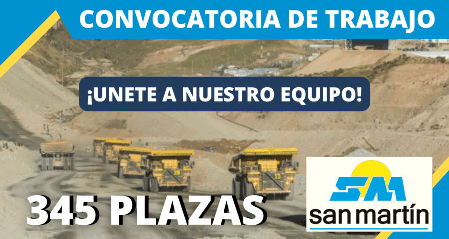 Convocatoria San Martin Contratistas Generales ¡ Únete a nuestro equipo de talentos!