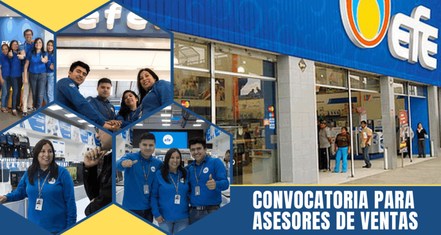 Convocatoria de Gupo EFE a nivel nacional para Asesores de Ventas