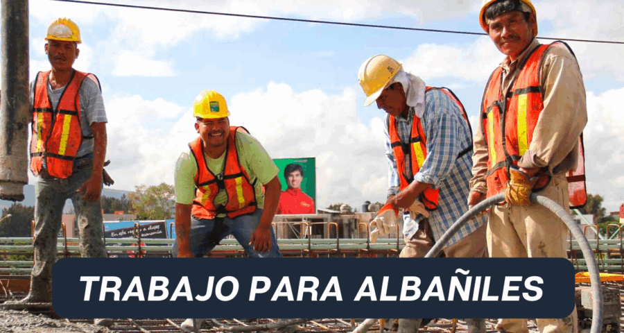 Convocatoria de Trabajo para Albañil, Técnico de Mantenimiento, Oficial albañil, Otros