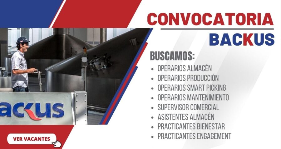 Convocatoria de empleos Backus