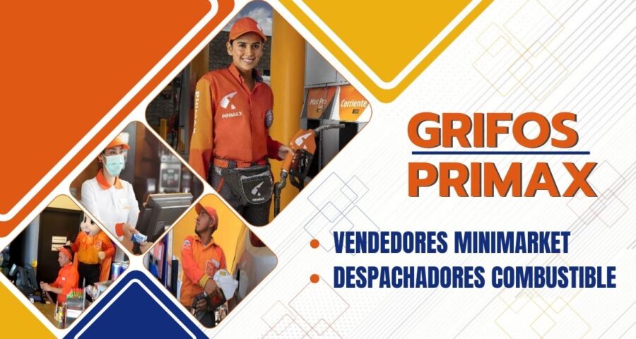 Convocatoria de empleos GRIFOS PRIMAX