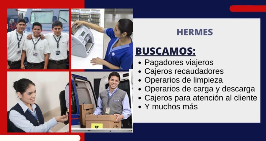 Convocatoria en reconocida empresa "Hermes Transportes Blindados"