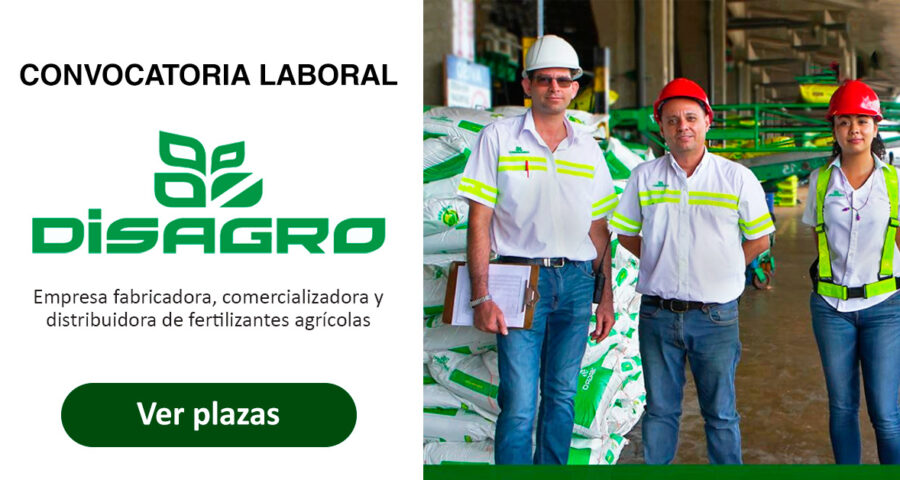 DISAGRO esta contratando nuevo personal para diversas áreas a nivel internacional