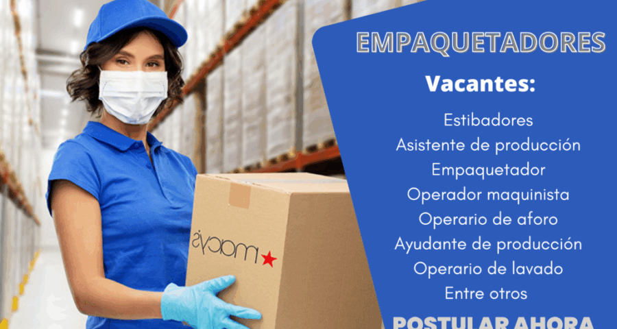 Diferentes empresas esta en busca de EMPAQUETADORES