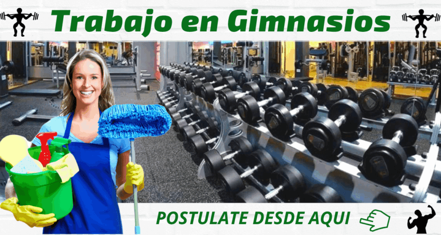 Empleo en Gimnasios - se contrata personal para diversas areas