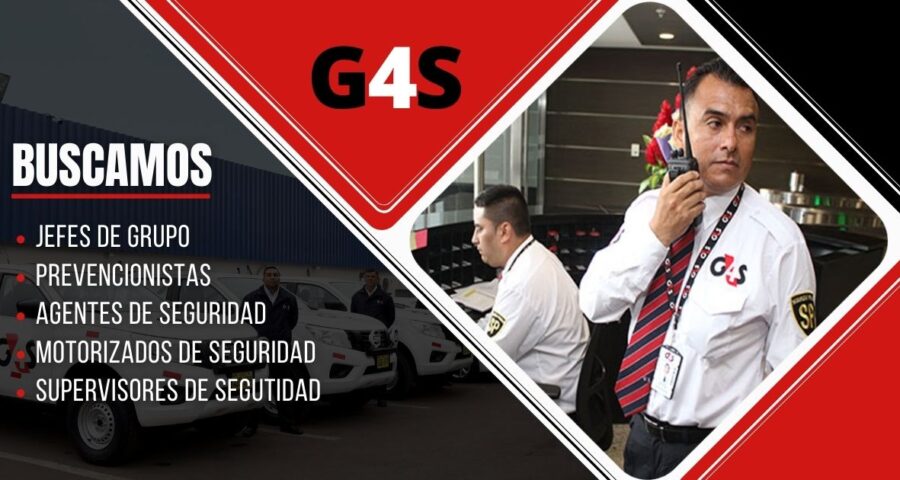 Empleos Seguridad G4S - Plazas disponibles