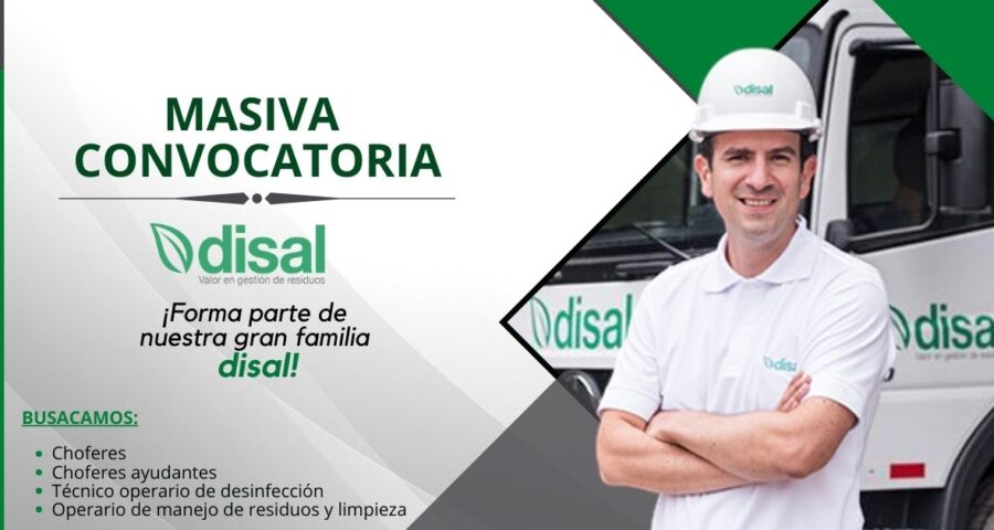 Empleos disponibles Grupo DISAL