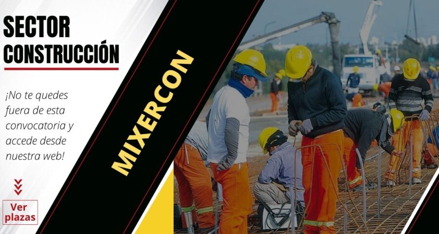 Empleos disponibles constructora MIXERCON