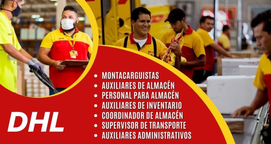 Empleos disponibles empresa DHL