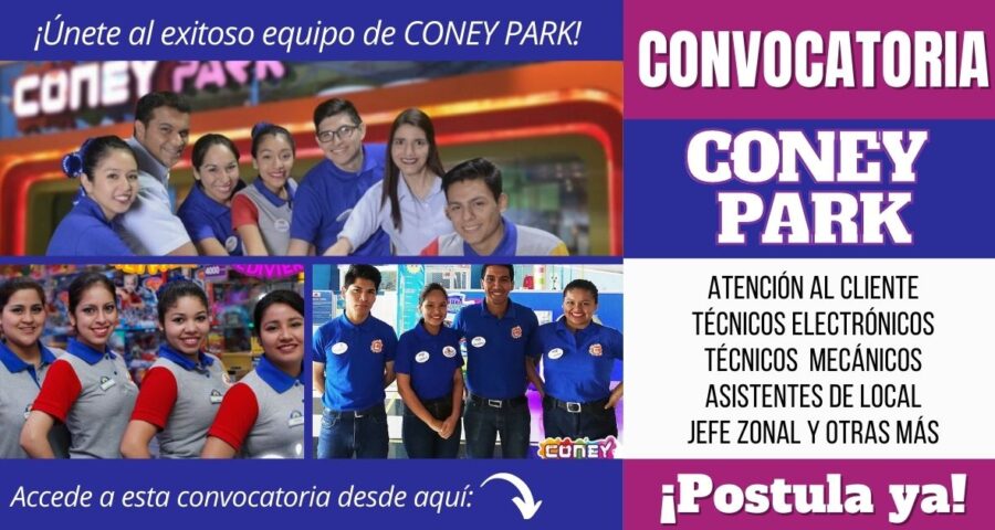 Empleos disponibles en Coney Park