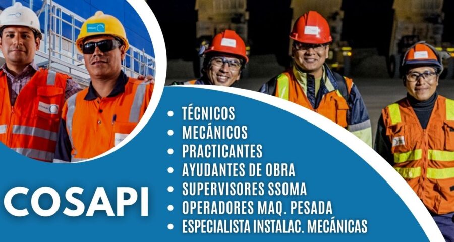 Empleos empresa Construcción COSAPI