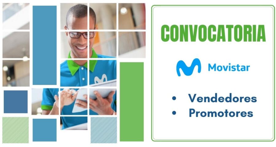 Empleos para vendedores y promotores Movistar