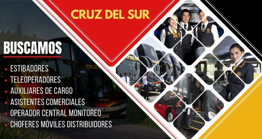 Empleos transportes CRUZ DEL SUR