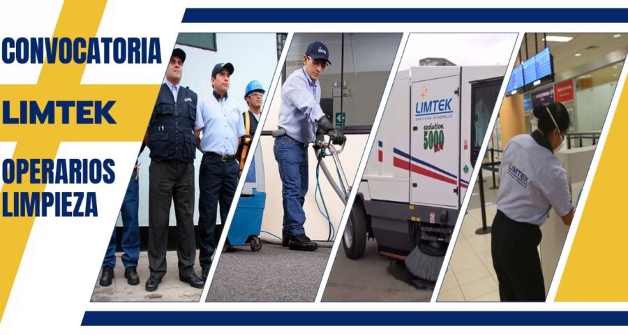 Empresa LIMTEK organiza nueva convocatoria para operarios de limpieza y más
