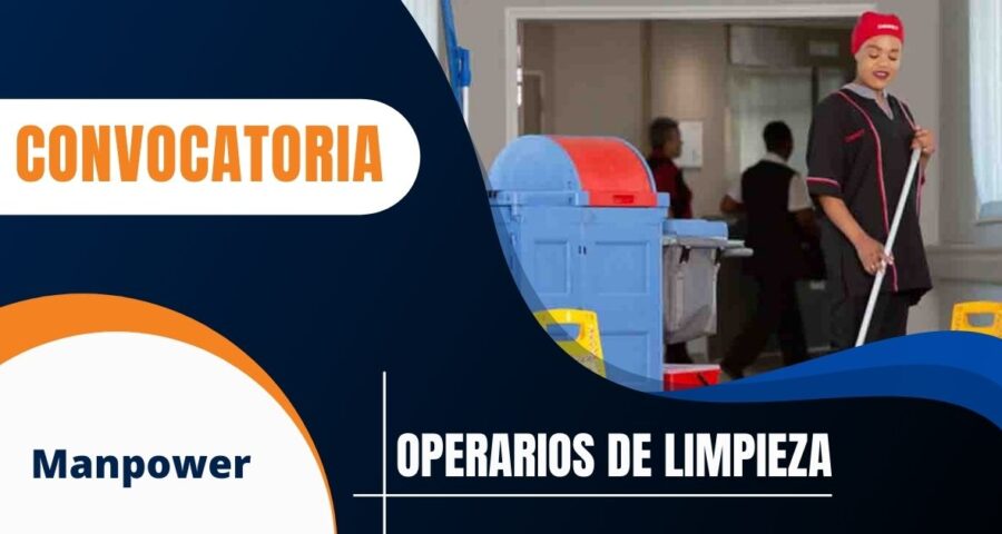 Empresa MANPOWER requiere de operarios de limpieza para varios lugares del Perú