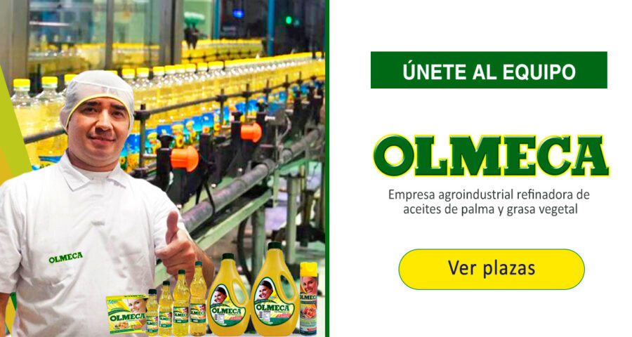 Empresa aceitera OLMEGA ofrece puestos de trabajo para todos
