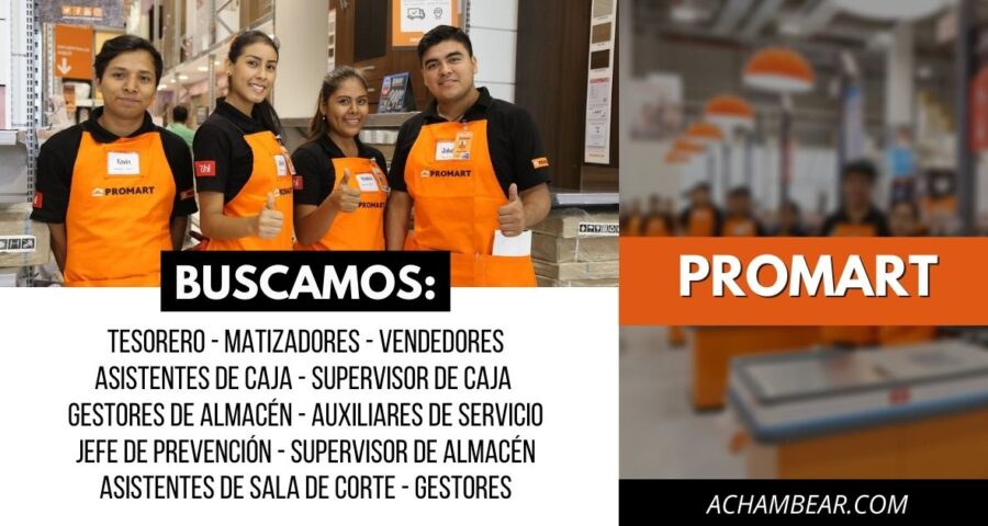 Encuentra una plaza disponible en PROMART HOMECENTER