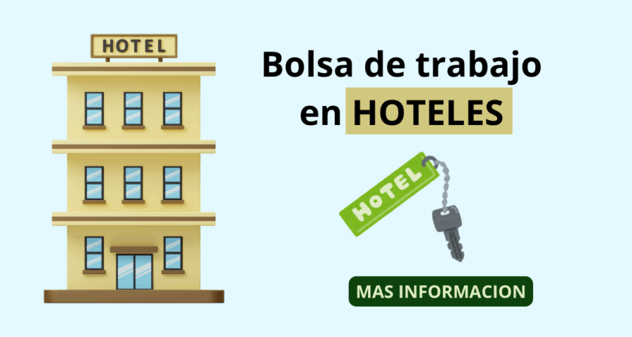 Estamos contratando personal para trabajar en Hoteles