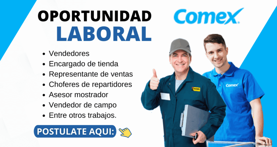 Fabrica de pinturas Comex busca personal