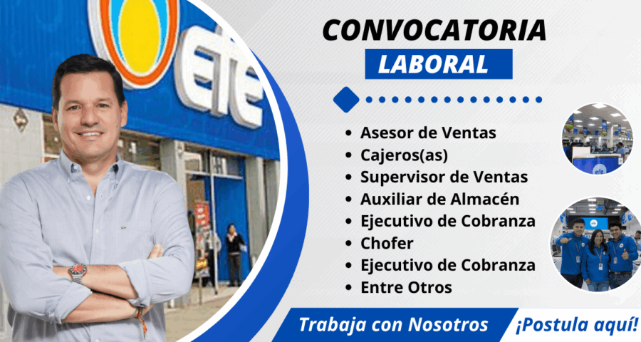 GRUPO EFE – Dispone de nuevas plazas laborales para distintos locales
