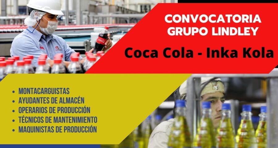 GRUPO LINDLEY cuenta con plazas disponibles