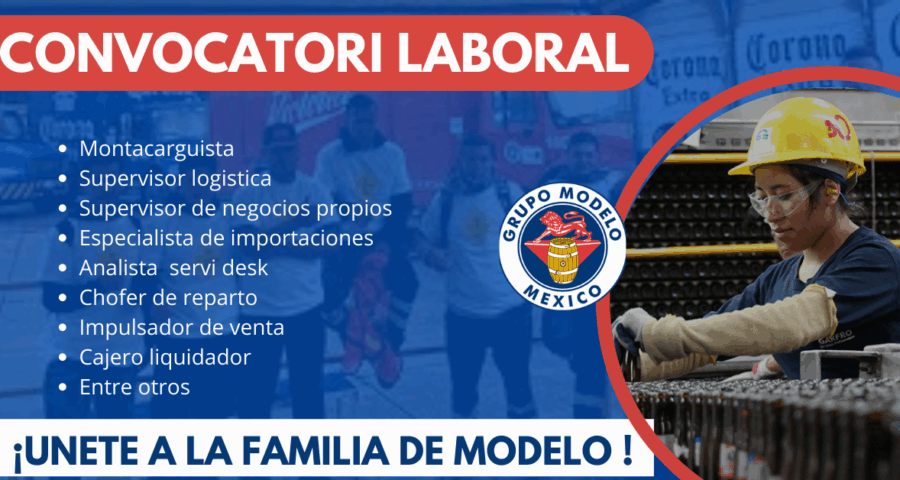 GRUPO MODELO -Lanza nuevas vacantes