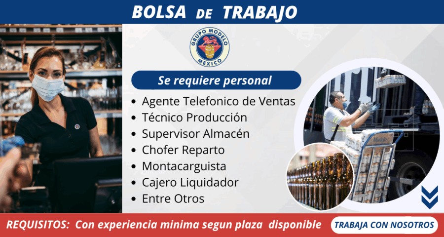 GRUPO MODELO – Se encuentra en búsqueda de nuevos colaboradores