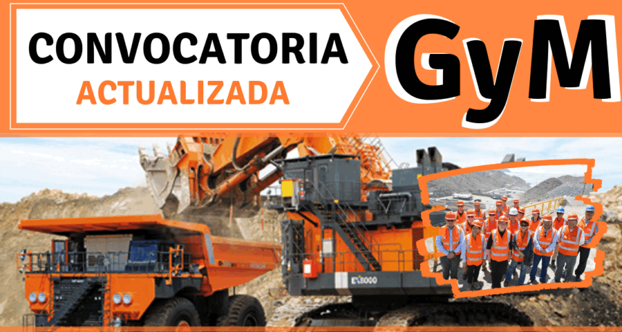 GYM – GRUPO GRAÑA Y MONTERO: CONVOCATORIA DE TRABAJO ACTUAL