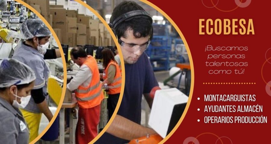 Gran convocatoria de OPERARIOS y AYUDANTES DE ALMACÉN a cargo de empresa Ecobesa