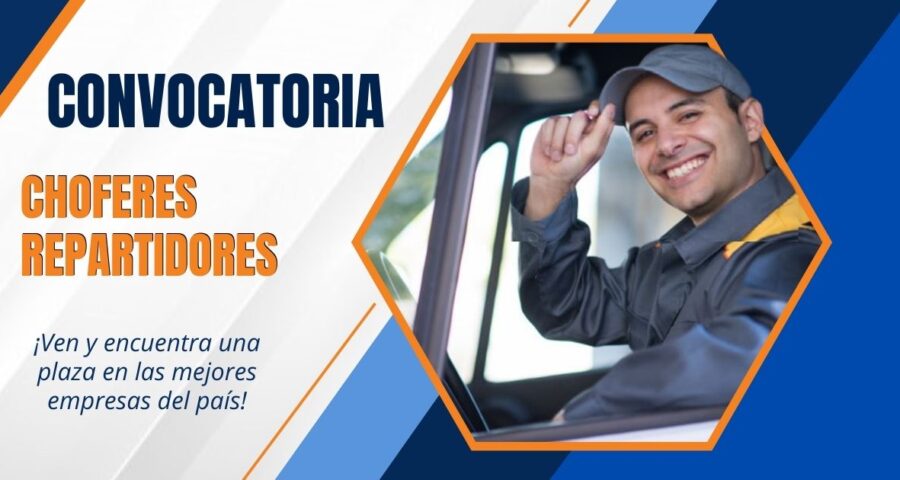 Gran convocatoria en busca de choferes repartidores realizada por múltiples empresas