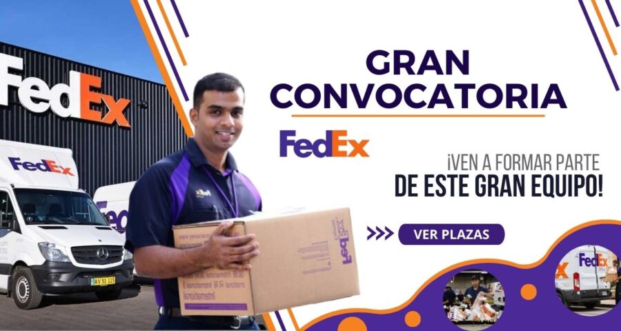 Gran convocatoria para ser parte de destacada empresa FEDEX