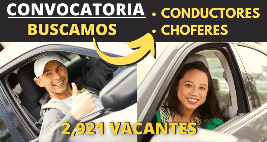 Grandes empresas con vacantes abiertas para Chóferes