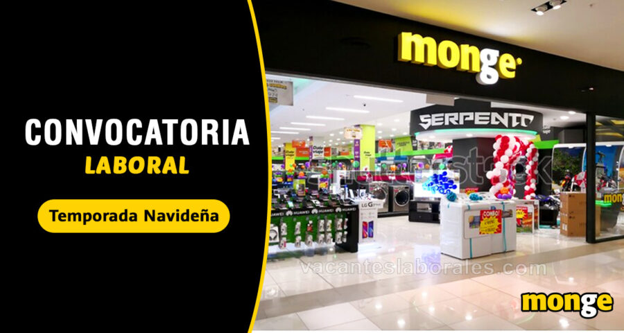 Grupo Monge ofrecerá más de 100 puestos de trabajo por Temporada Navideña