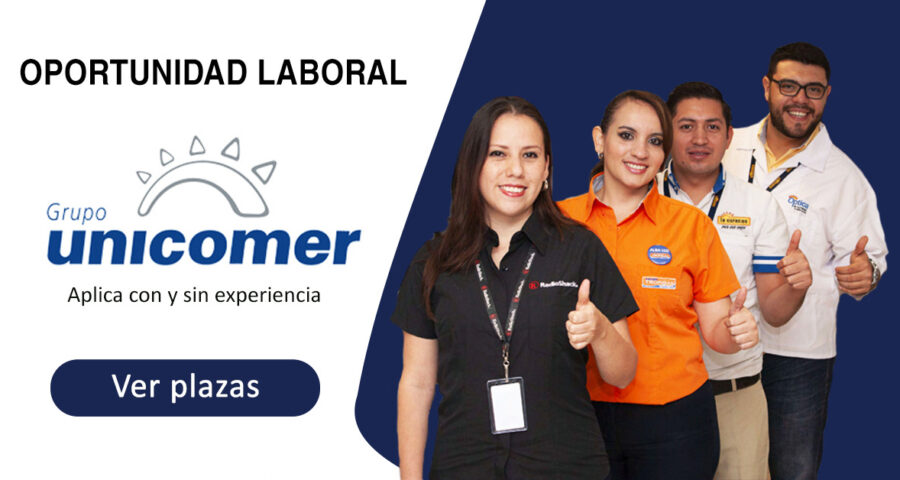 Grupo Unicomer ofrece nuevos puestos de trabajo para Cajeros, vendedores, Motoristas y más