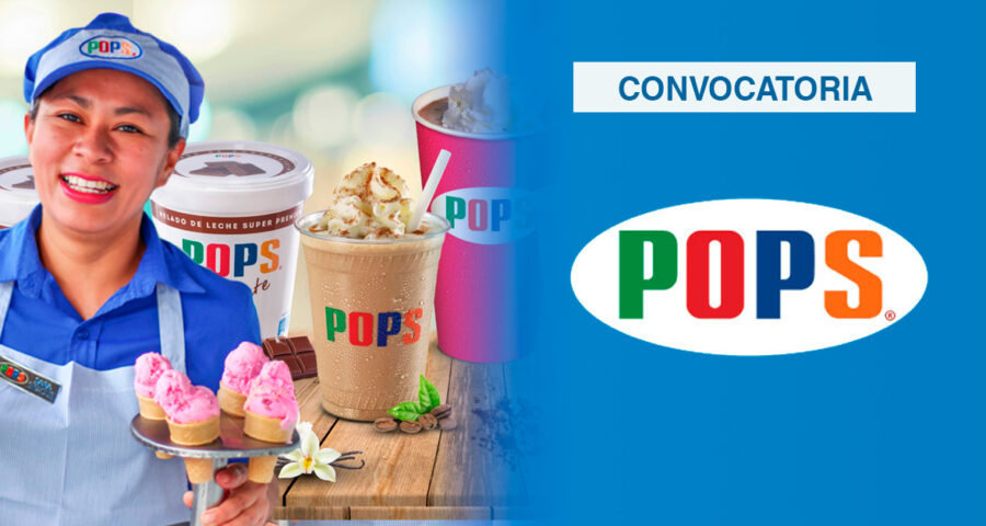 Helados POPS esta solicitando nuevo personal con o sin experiencia