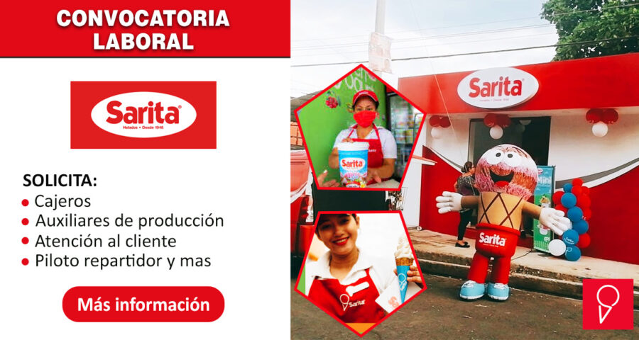 Helados Sarita solicita personal por temporada navideña para diversas áreas