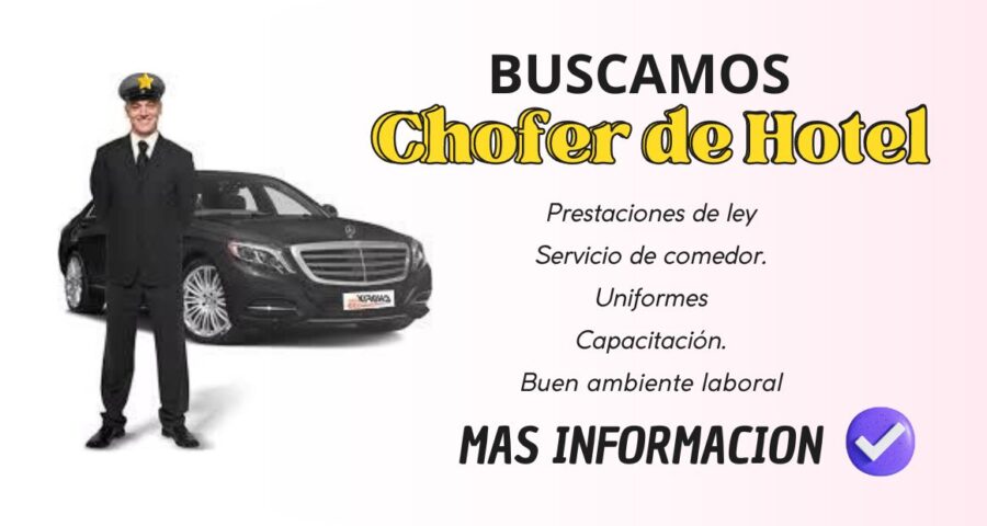 Hotel busa Choferes para transporte de huéspedes