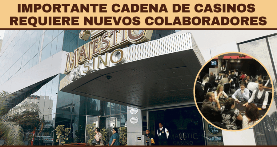Importante cadena de casinos CIRSA requiere de nuevos colaboradores